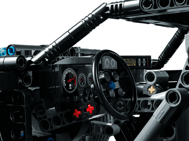 Interior y puesto de conducción del LEGO Technic 42127