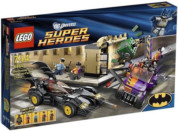 LEGO 6864 Batmobile and the Two-Face Chase