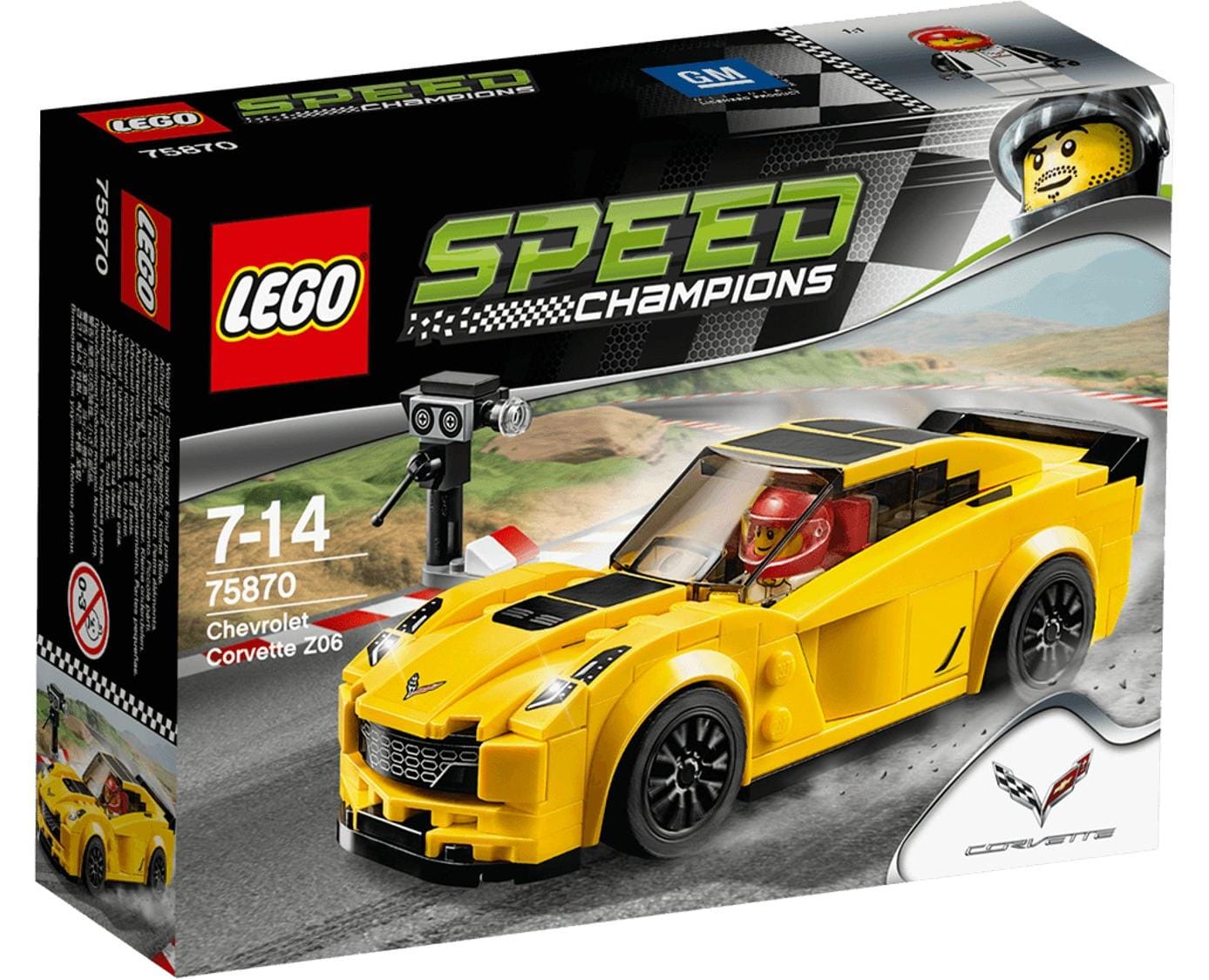 LEGO Speed Champions Chevrolet Corvette Z06 75870