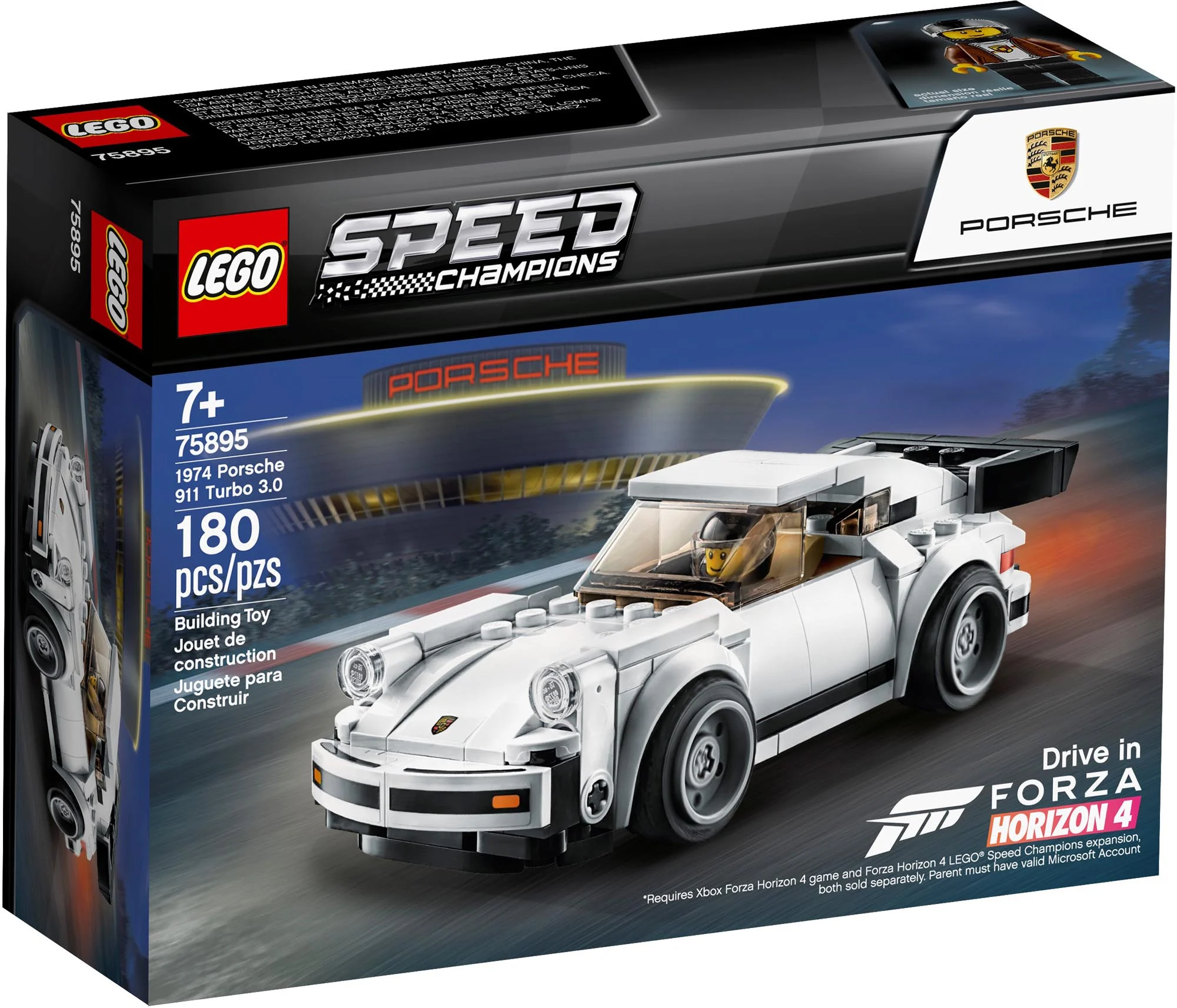 LEGO Speed Champions Porsche 911 Turbo 3.0 de 1974 75895