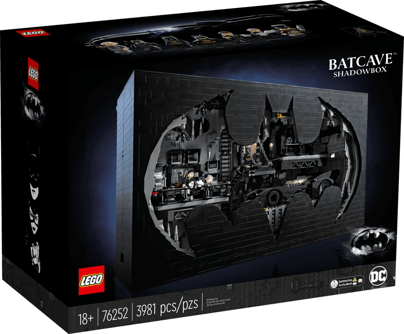 LEGO 76252 Batcave Shadow Box