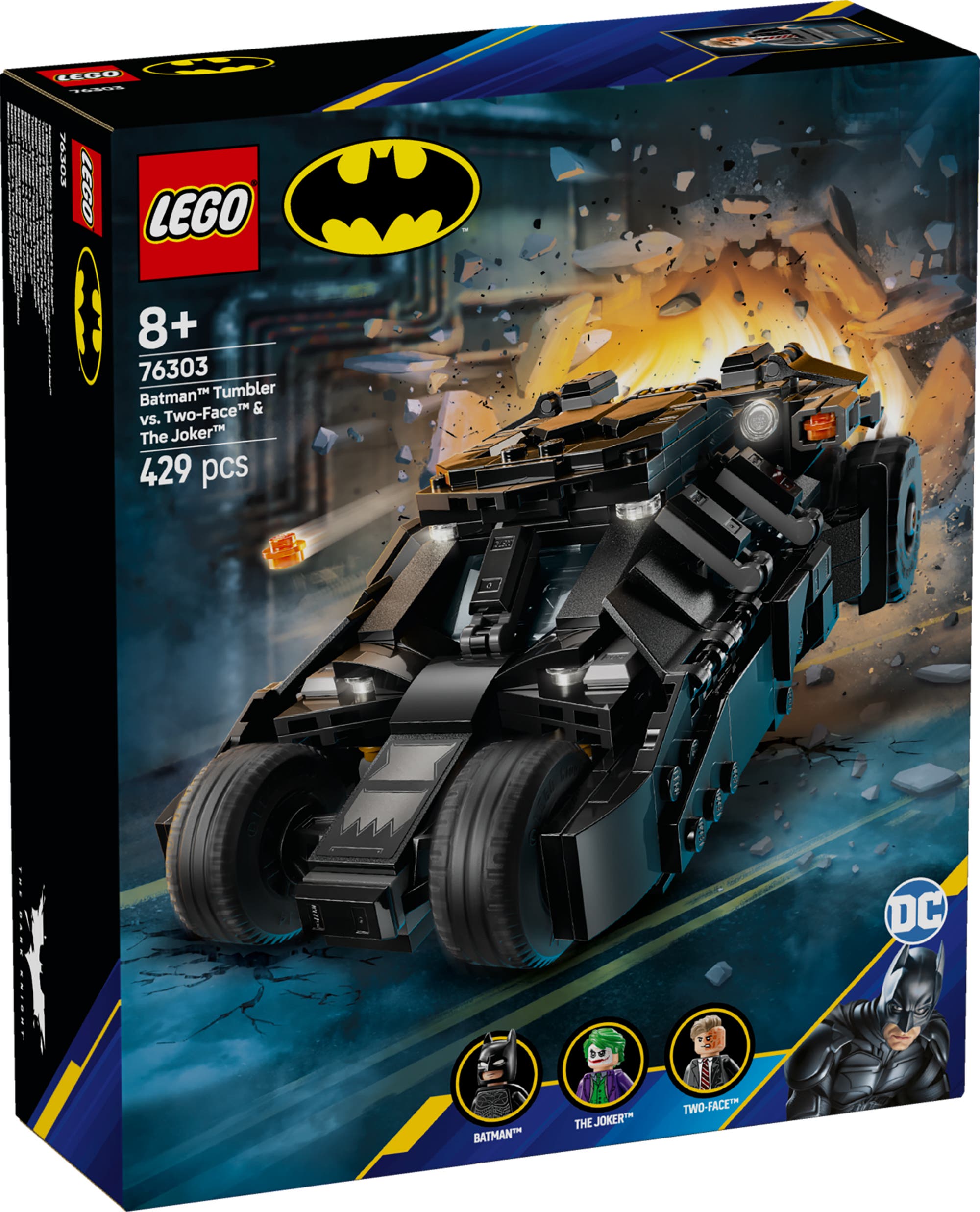 LEGO 76303 Batman Tumbler vs Two-Face and The Joker