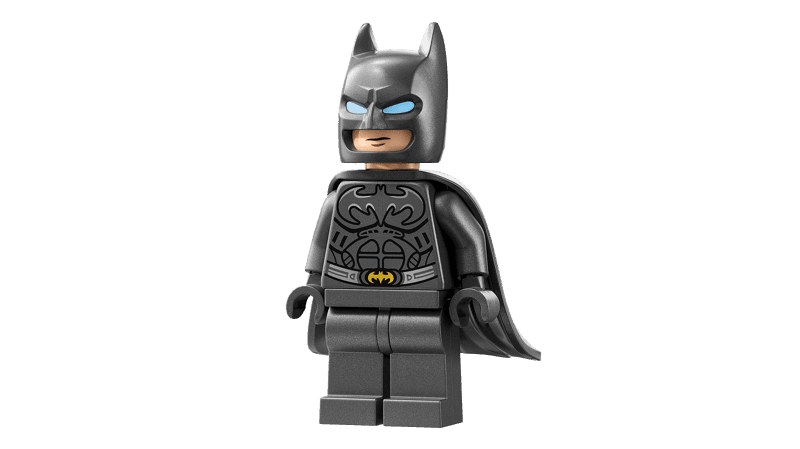 Minifigura de Batman incluida con el LEGO 76304 Batmóvil de Batman Forever