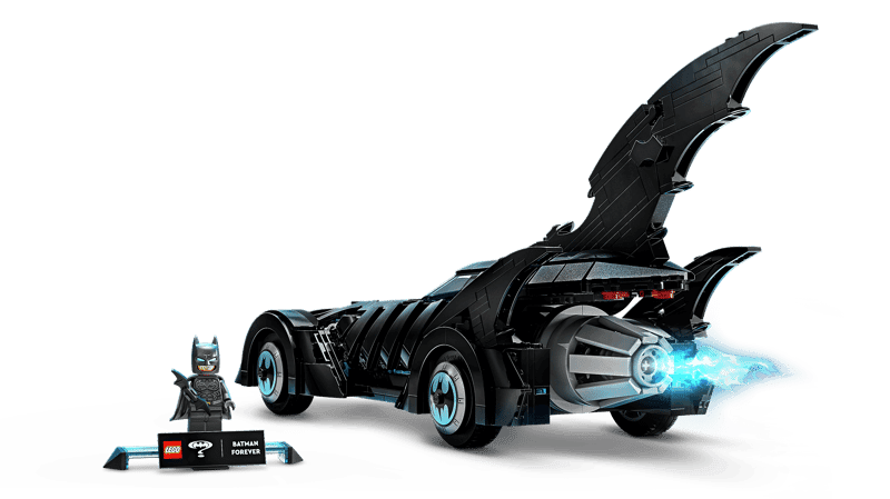 Detalle del LEGO 76304 Batmóvil de Batman Forever