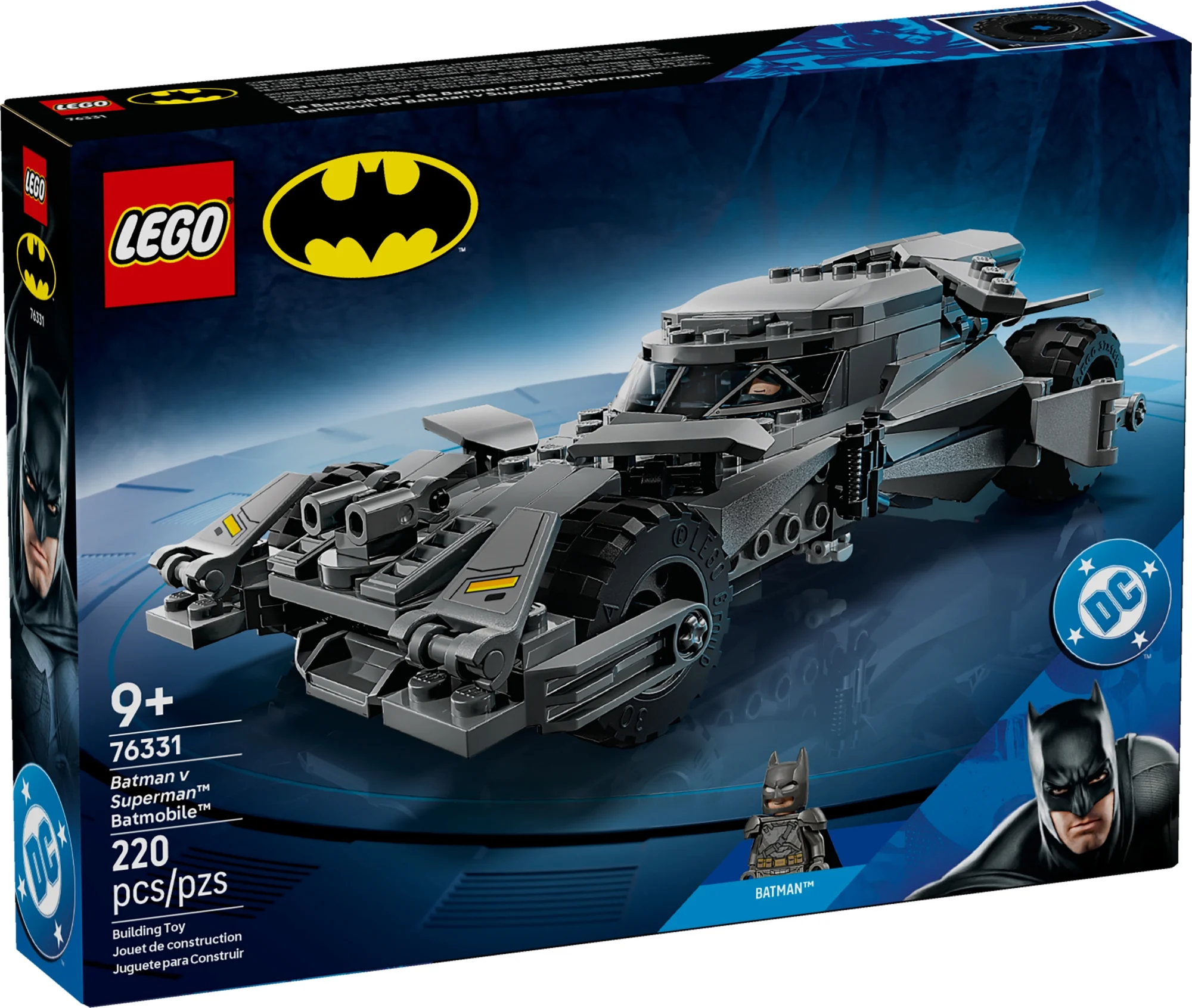 LEGO 76331 Batman v Superman Batmobile