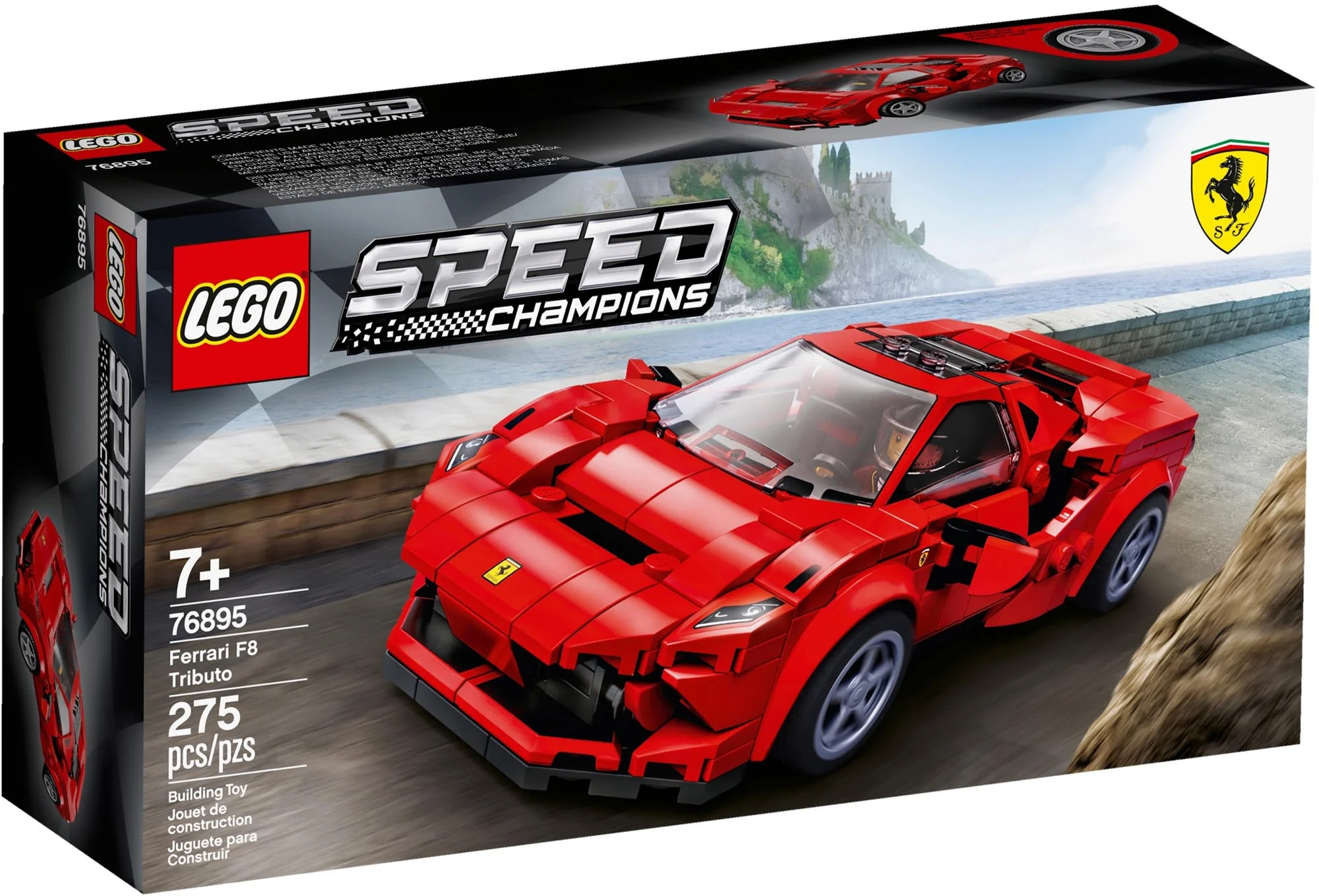 LEGO Speed Champions 76895 Tributo al Ferrari F8