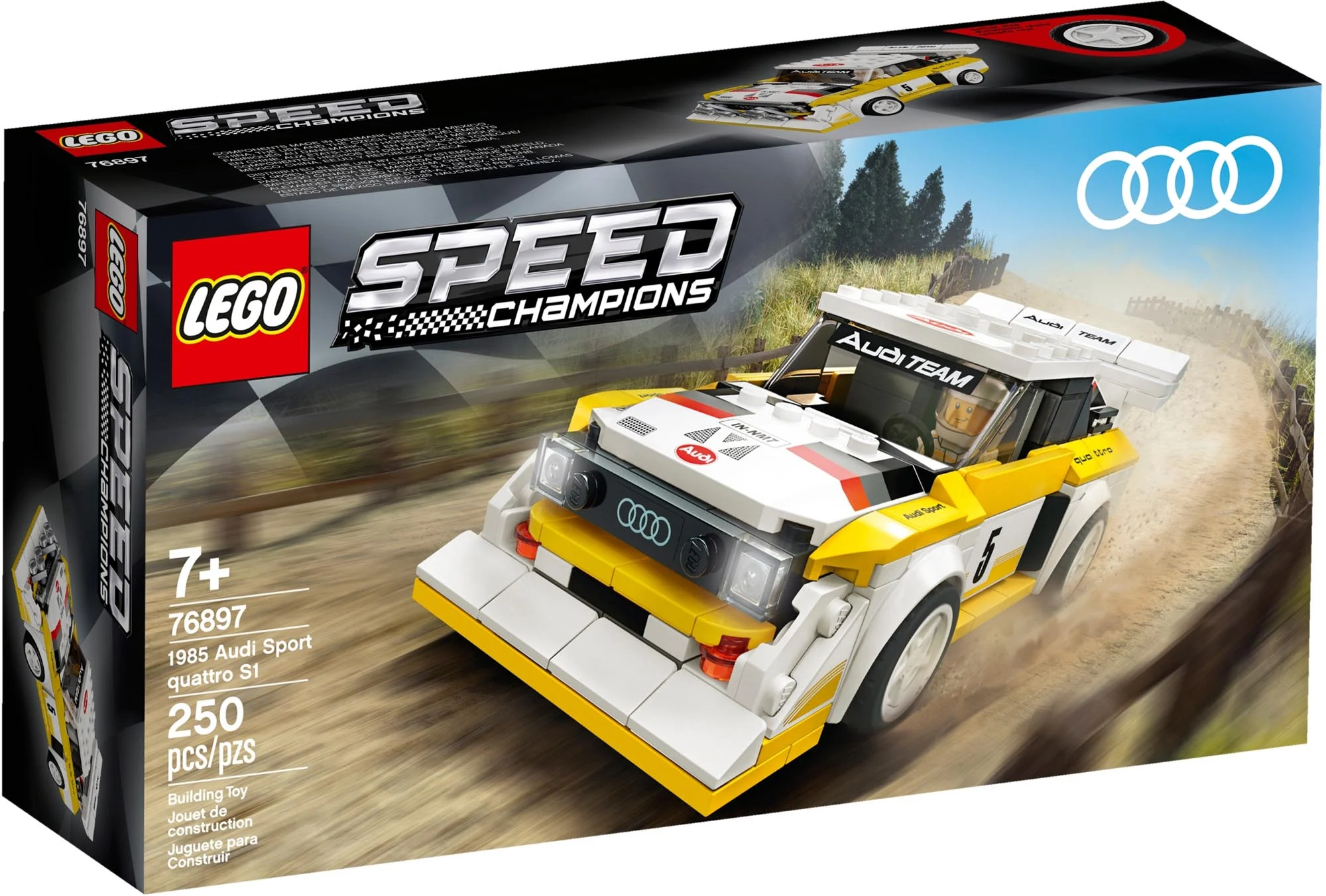 LEGO Speed Champions 76897 Audi Sport quattro S1 de 1985