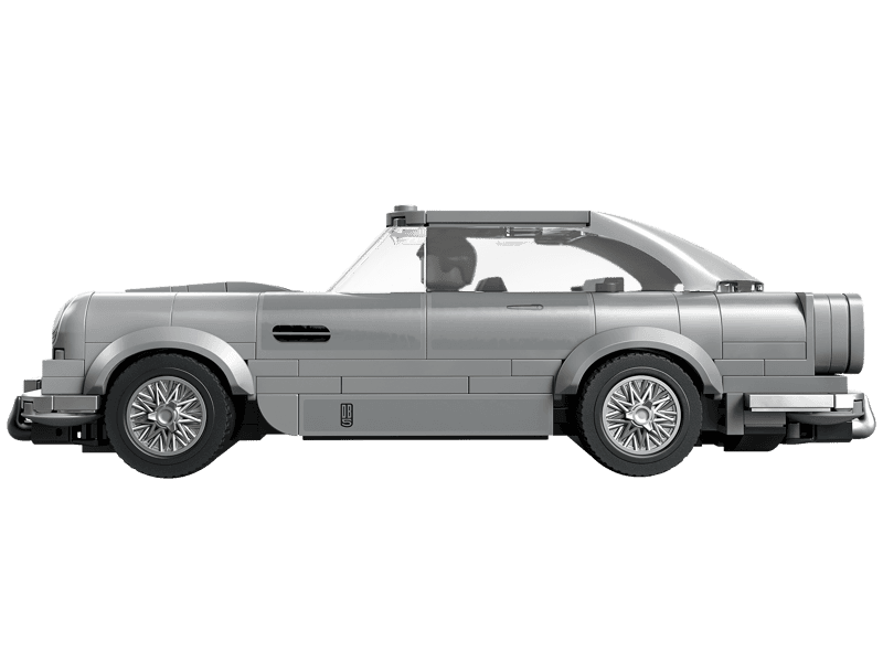 Vista del LEGO Aston Martin DB5 76911 de Speed Champions
