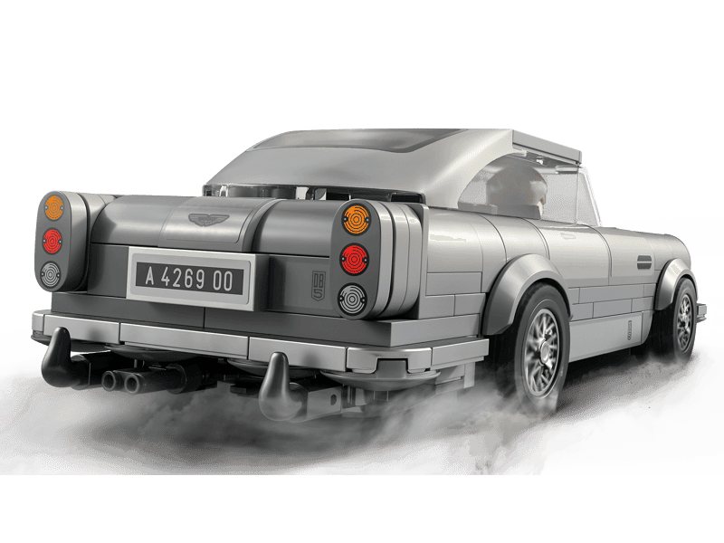 Detalle del LEGO Aston Martin DB5 76911 de Speed Champions