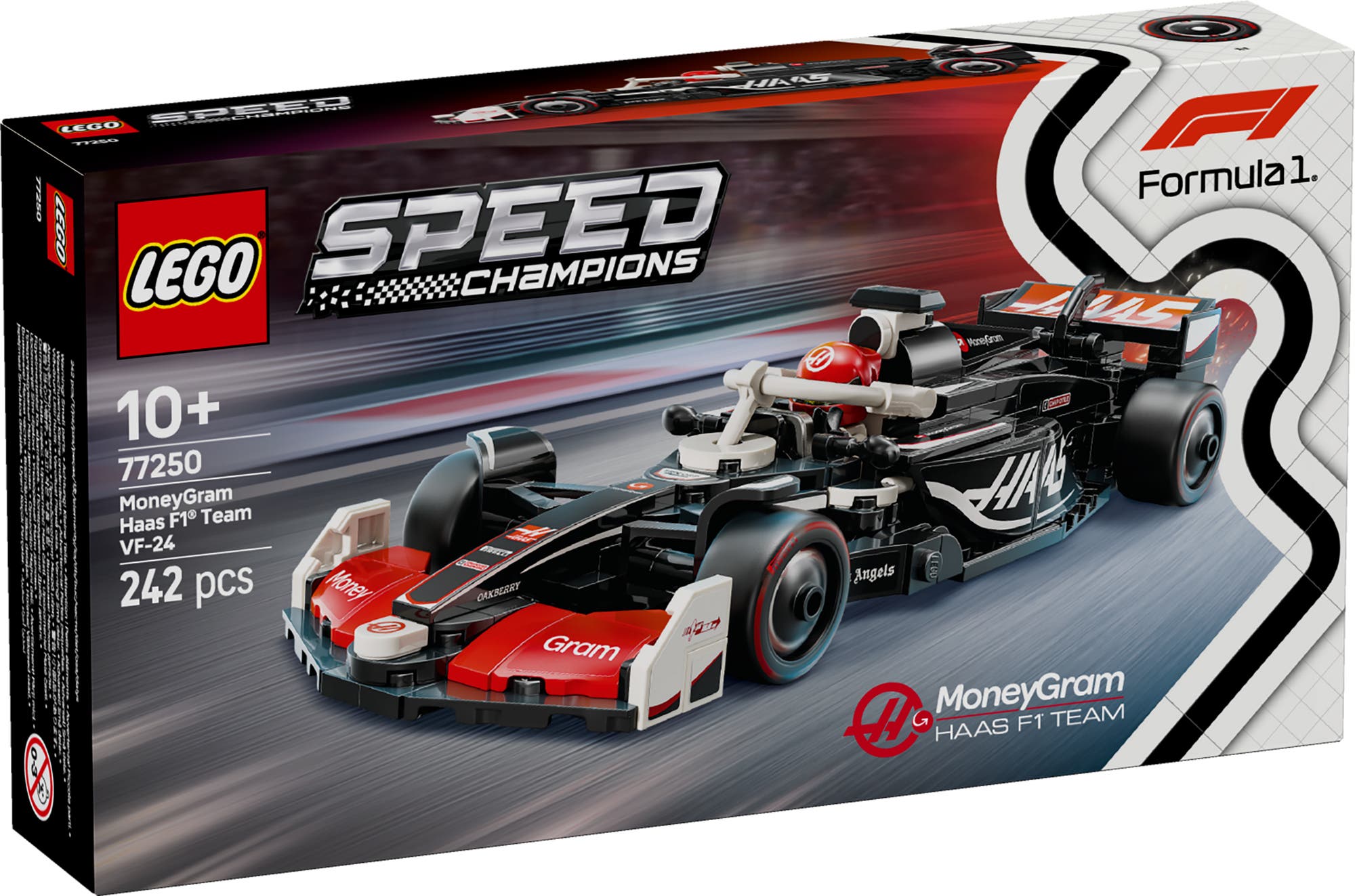 LEGO Speed Champions 77250 Haas F1 MoneyGram VF-24
