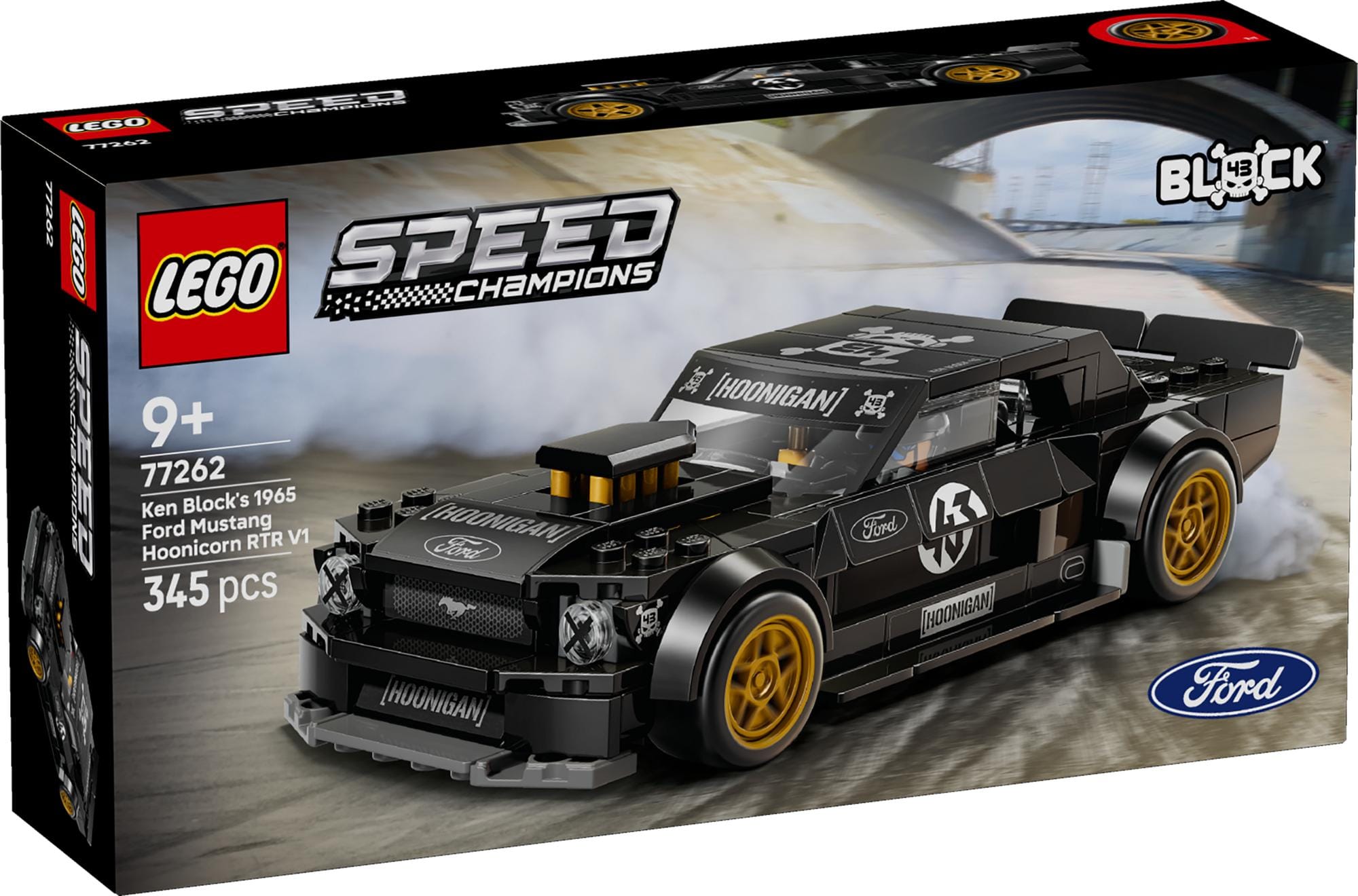 LEGO Speed Champions 77262 Ford Mustang Hoonicorn V1 del 65 de Ken Block