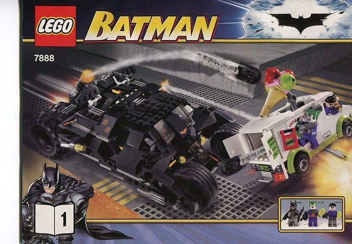 LEGO 7888 The Tumbler Joker's Ice Cream Surprise