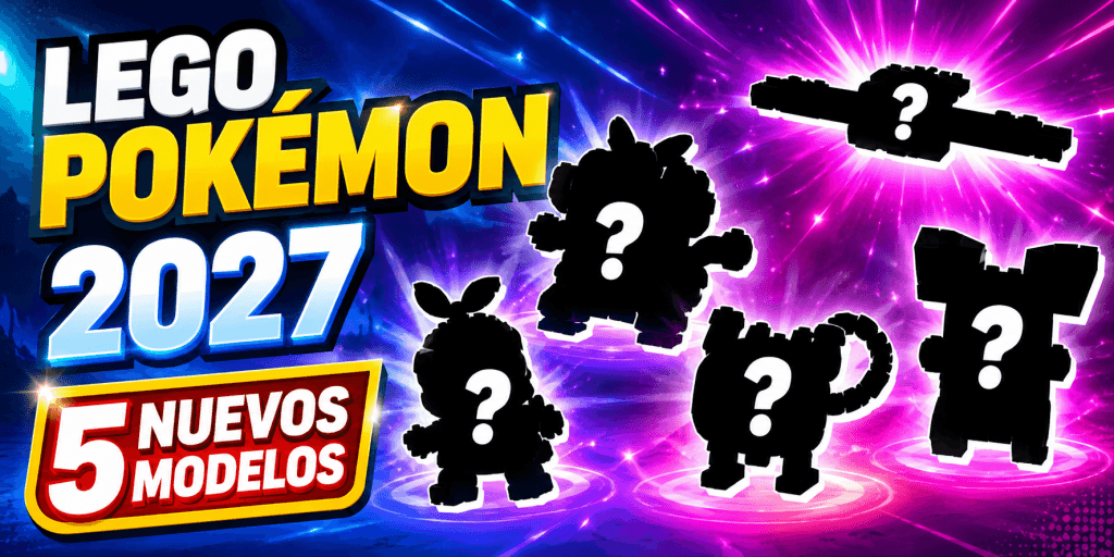 LEGO Pokémon 2027 con cinco nuevos modelos todavía sin revelar