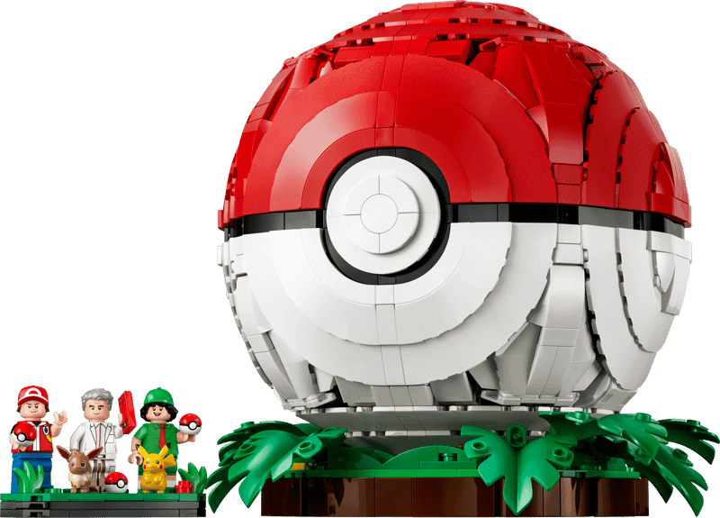 LEGO Pokémon con Poké Ball y personajes de la colección