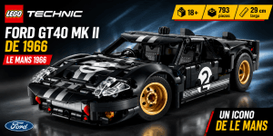 LEGO Technic Ford GT40 MKII 42223 – Le Mans 1966