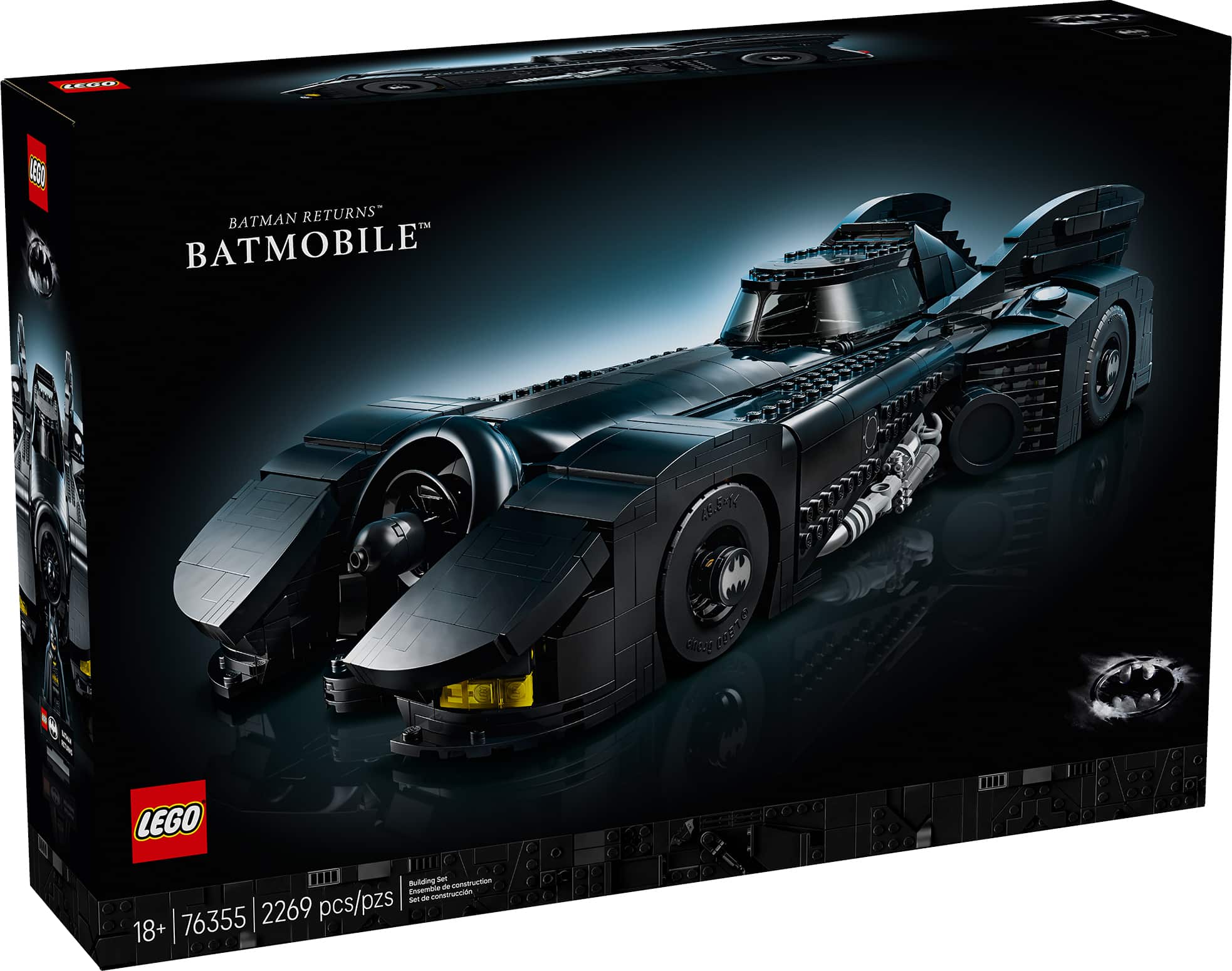 Caja del LEGO 76355 Batman Returns Batmobile