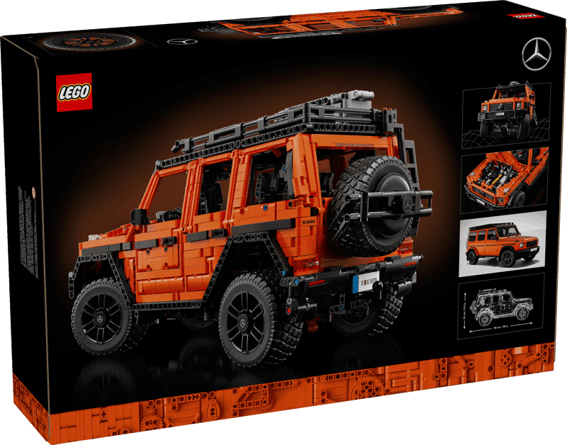 Mercedes-Benz G 500 42177 LEGO Technic con puertas y elementos funcionales