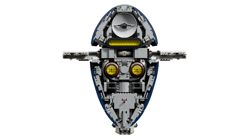 Parte inferior y zonas interiores del LEGO Star Wars UCS 75409