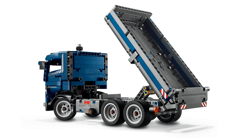LEGO Technic 42203 Volquete Basculante con la caja de carga levantada