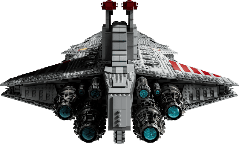 Motores traseros del LEGO Star Wars UCS 75367 Crucero Venator