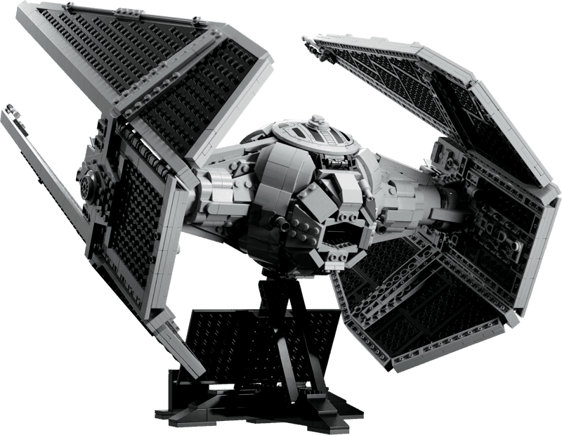 LEGO Star Wars UCS 75382 Interceptor TIE en detalle