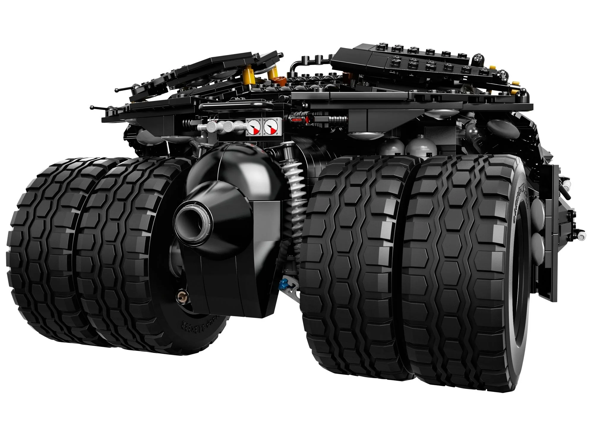 Parte trasera del LEGO 76023 The Tumbler