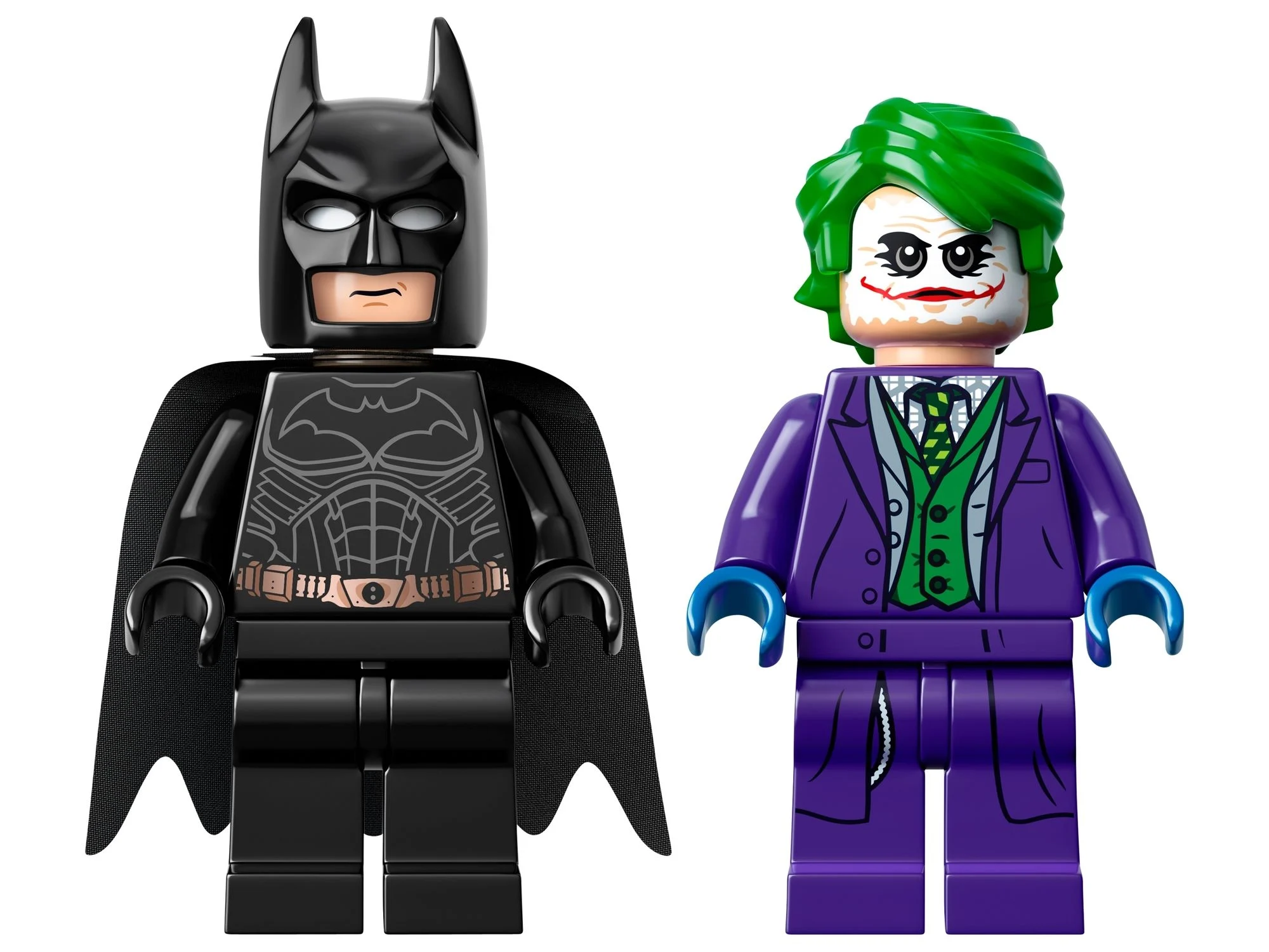 Minifiguras de Batman y el Joker del LEGO 76023 The Tumbler