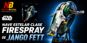 LEGO Star Wars UCS 75409 Nave Estelar Clase Firespray de Jango Fett