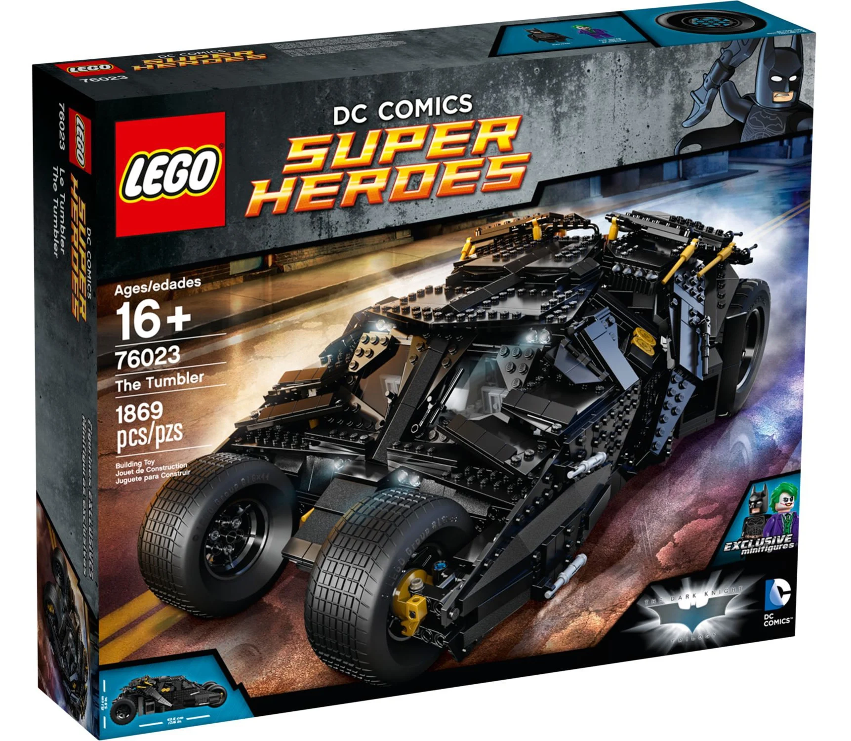 Caja del LEGO 76023 The Tumbler de Batman