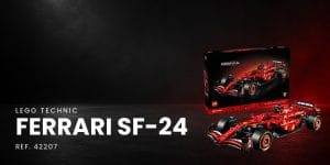 LEGO Technic Ferrari SF-24 42207 con caja oficial