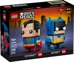 Caja LEGO 40859 Figuras de Superman y Batman de la Edad de Oro
